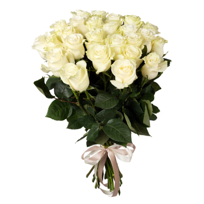 Букет цветов белые розы Видное Московская область